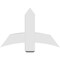 Ekena Millwork Bellingham Architectural Grade PVC Gable Bracket, 36"W x 24"H x 6"D x 6"F, 16/12 Pitch GBP036X24X0606BEL00 - alternate 3